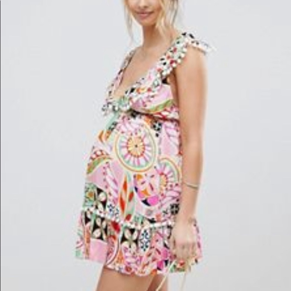 Maternity bathing suit coverup